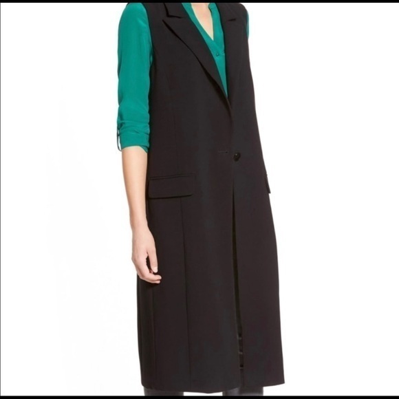 Trouve Chic Oversized Sleeveless‎ Trench Coat M - Picture 4 of 7